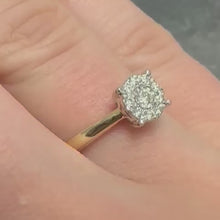 Load and play video in Gallery viewer, Diamond Yellow Gold Ring - Product Code - G810

