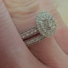 Load and play video in Gallery viewer, Diamond Bridal Set - Product Code - G927
