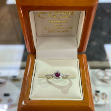 Load image into Gallery viewer, Ruby &amp; Diamond Ring - Product Code - A328
