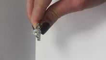 Load and play video in Gallery viewer, Diamond White Gold Designer Ring - Product Code - R74
