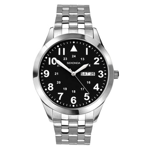 Sekonda Men’s Classic Stainless Steel Bracelet Watch - Product Code - 1663