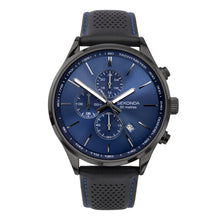 Load image into Gallery viewer, Sekonda Men’s Black Leather Strap Watch - Product Code - 1773
