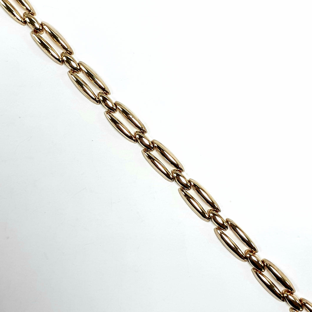 9ct Yellow Gold Hallmarked Ladies Bracelet - Product Code - VX14