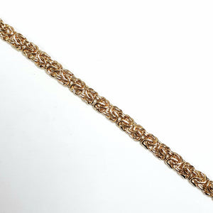 9ct Yellow Gold Hallmarked Ladies Bracelet - Product Code - VX989