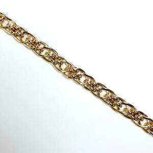 9ct Yellow Gold Hallmarked Ladies Bracelet - Product Code - VX689