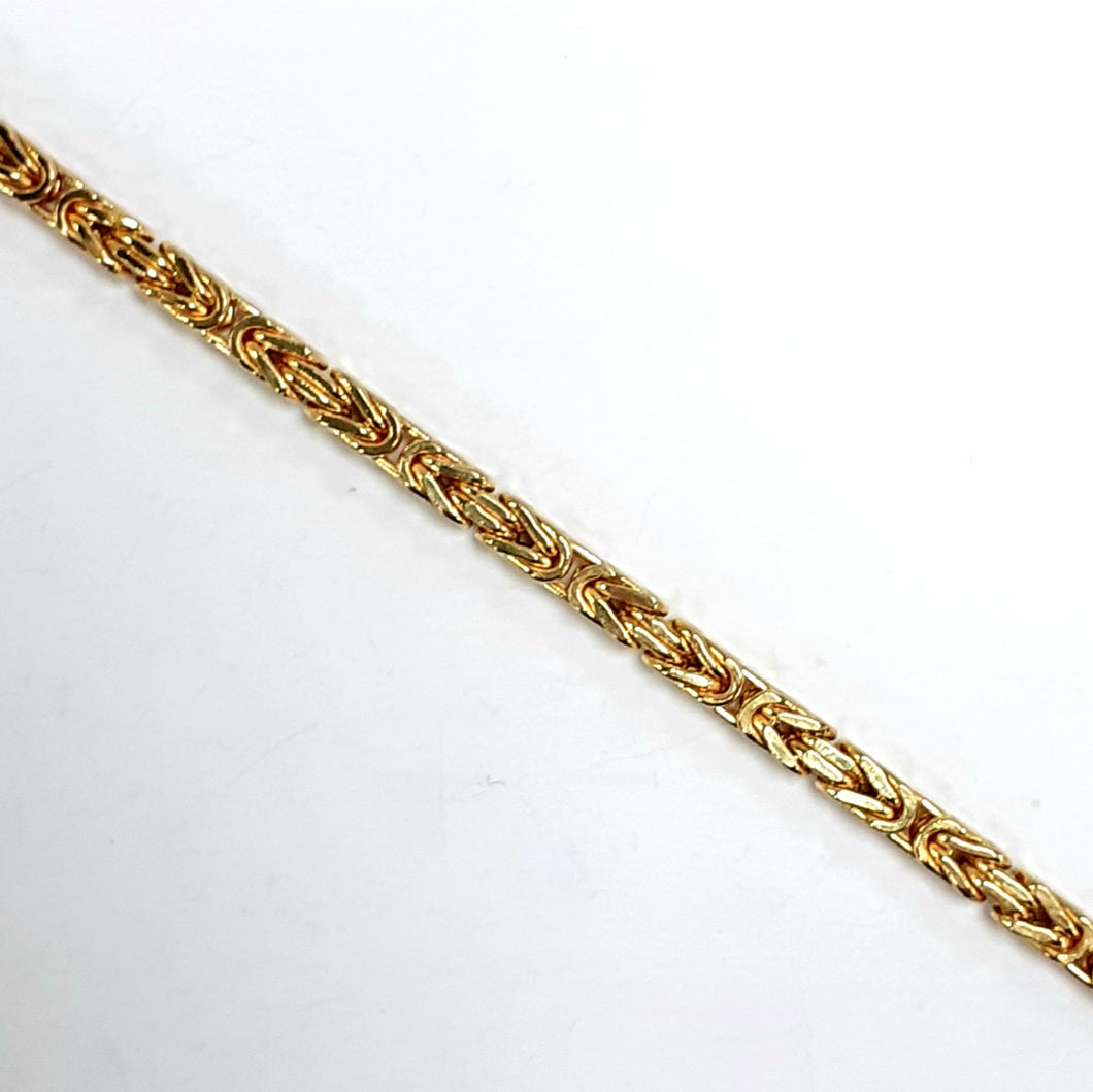 9ct Yellow Gold Hallmarked Ladies Bracelet - Product Code - VX688