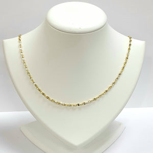 9ct Yellow Gold Hallmarked Chain - Product Code - VX961
