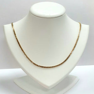 9ct Yellow Gold Hallmarked Chain - Product Code - VX86