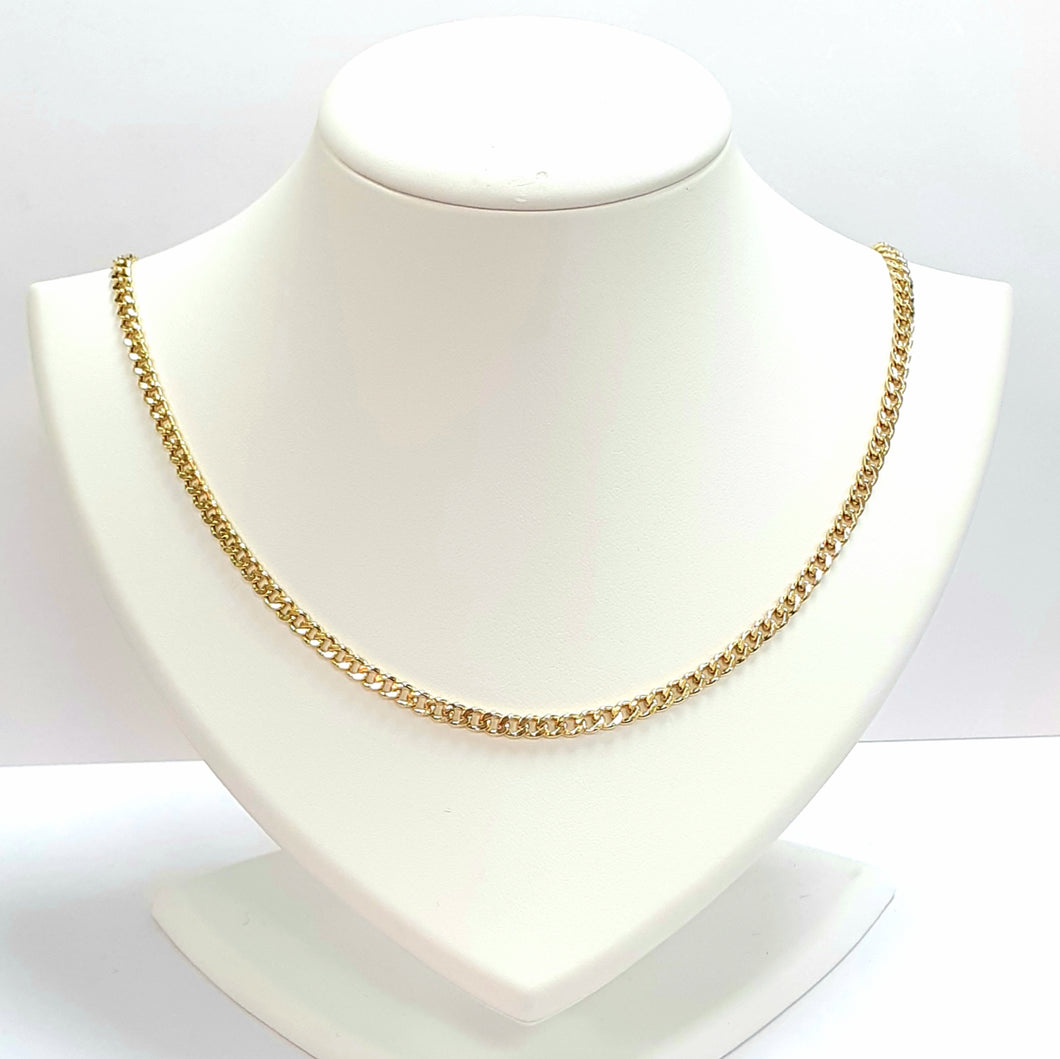 9ct Yellow Gold Hallmarked Chain - Product Code - VX935