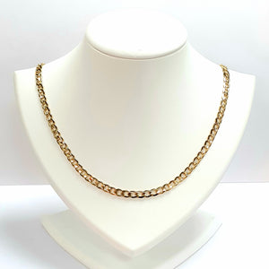 9ct Yellow Gold Hallmarked Chain - Product Code - VX232