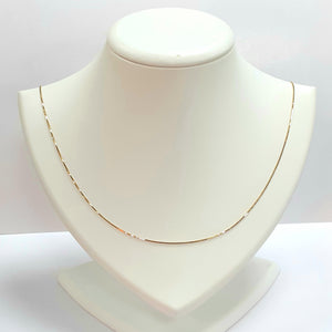 9ct Yellow Gold Hallmarked Chain - Product Code - VX96