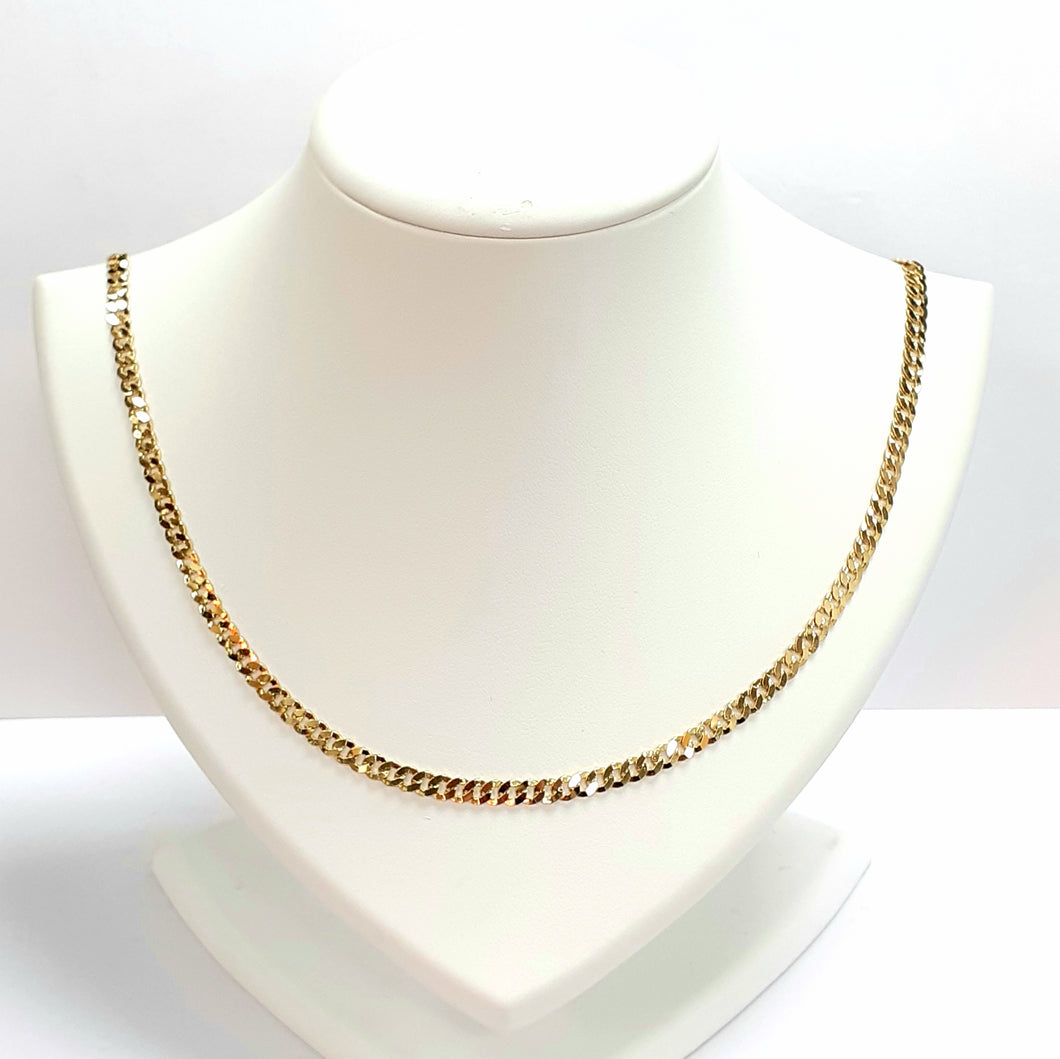 9ct Yellow Gold Hallmarked Chain - Product Code - VX339