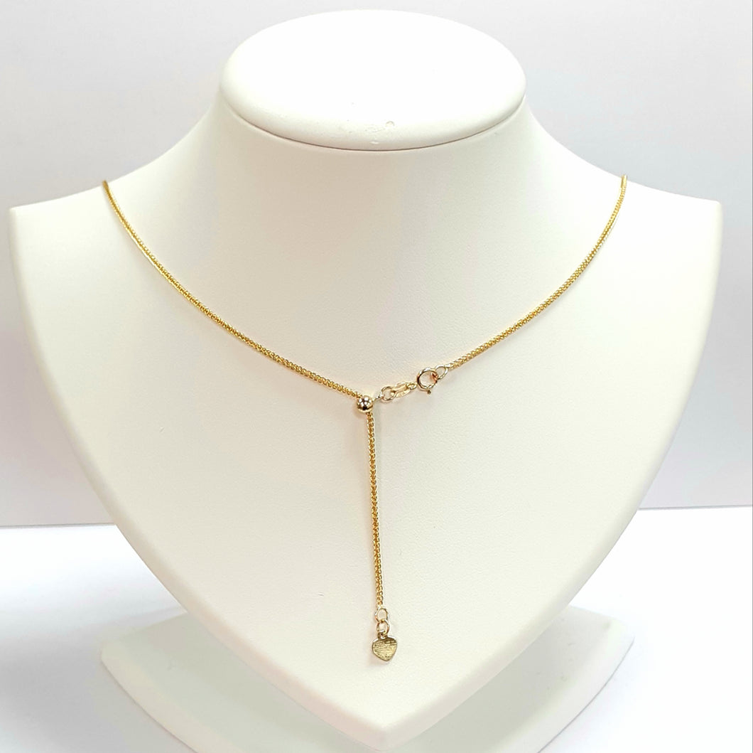 9ct Yellow Gold Hallmarked Chain - Product Code - VX236