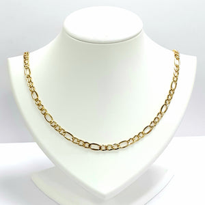 9ct Yellow Gold Hallmarked Chain - Product Code - VX970