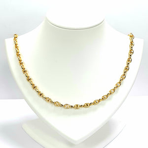 9ct Yellow Gold Hallmarked Chain - Product Code - VX684
