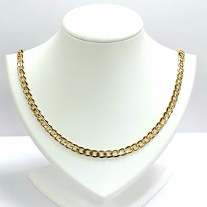 9ct Yellow Gold Hallmarked Chain - Product Code - VX947
