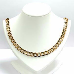 9ct Yellow Gold Hallmarked Chain - Product Code - VX976