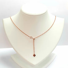 Load image into Gallery viewer, Rose Gold On Silver Hallmarked Pendant - Product Code - VX150 &amp; I558
