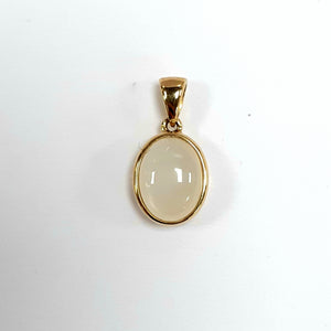 9ct Yellow Gold Moonstone Pendant - Product Code - AA79