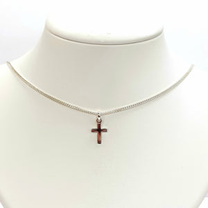 Silver Cross Chain Hallmarked 925 - Product Code - L393 & L150