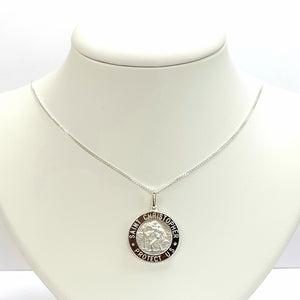 Silver Saint Christopher Chain Hallmarked 925 - Product Code - L496 & VX820