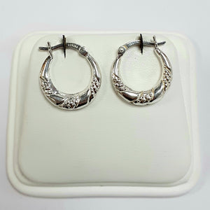 Silver Earrings Hallmarked 925 - Product Code - VX169