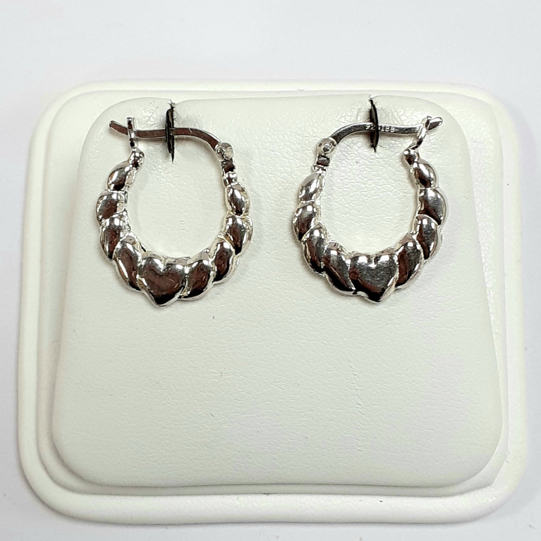 Silver Earrings Hallmarked 925 - Product Code - VX611