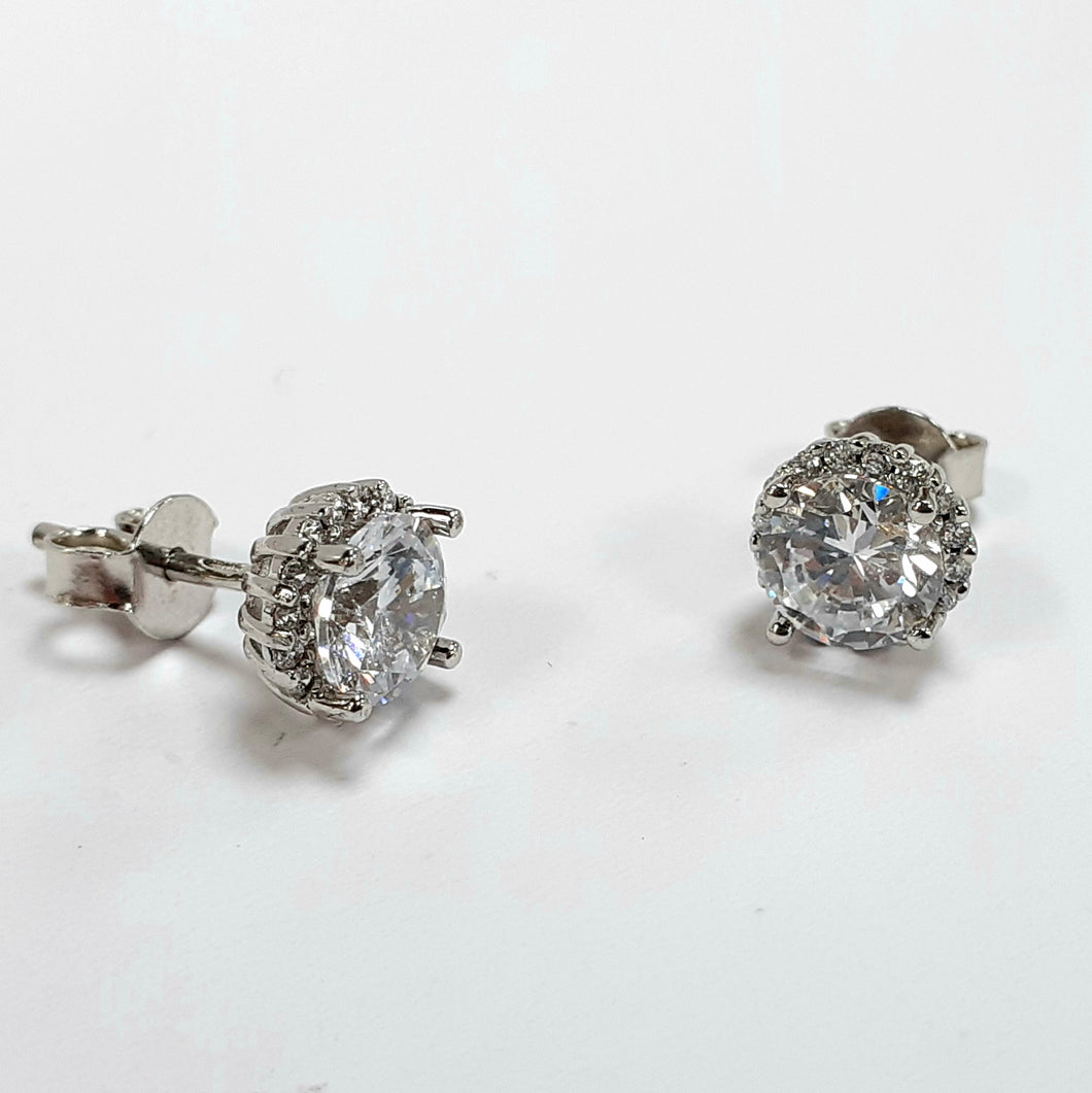 Silver Earrings Hallmarked 925 - Product Code - O105