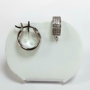 Silver Earrings Hallmarked 925 - Product Code - J610