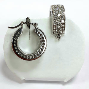 Silver Earrings Hallmarked 925 - Product Code - J358