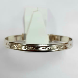 Silver Baby's Expanding Bangle - Product Code - L355