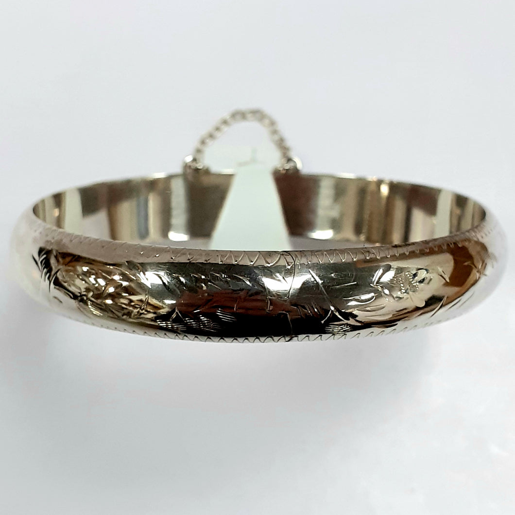 Silver Ladies Bangle - Product Code - C111