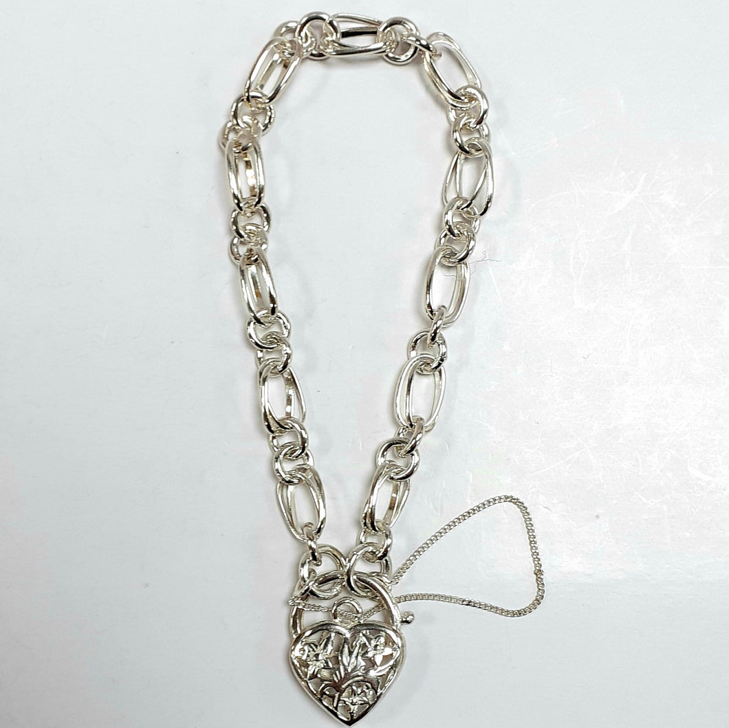 Silver Hallmarked 925 Ladies Bracelet - Product Code - C199
