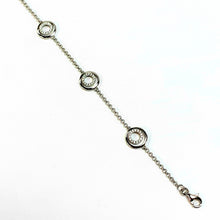 Load image into Gallery viewer, Silver Hallmarked 925 Ladies Bracelet - Product Code - A679
