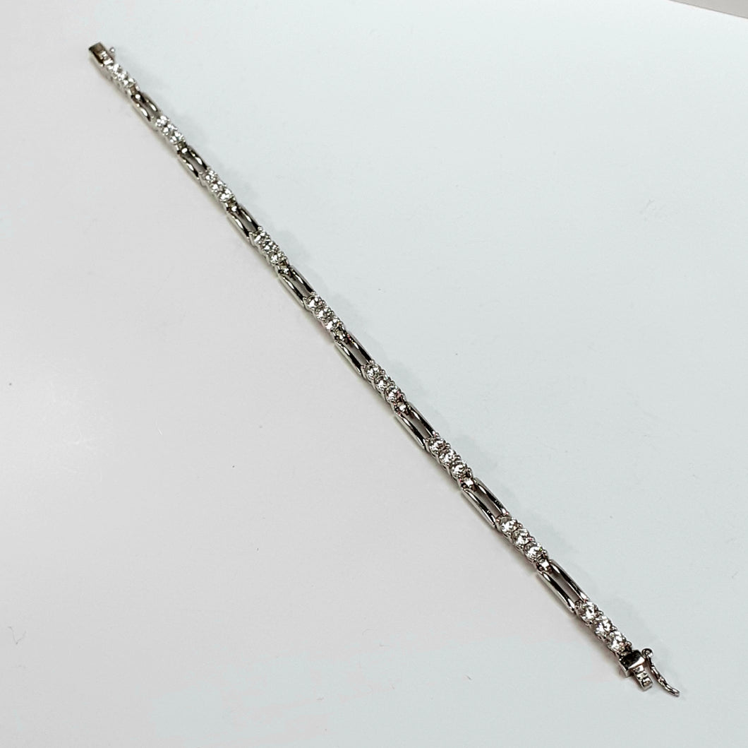 Silver Hallmarked 925 Ladies Bracelet - Product Code - I488