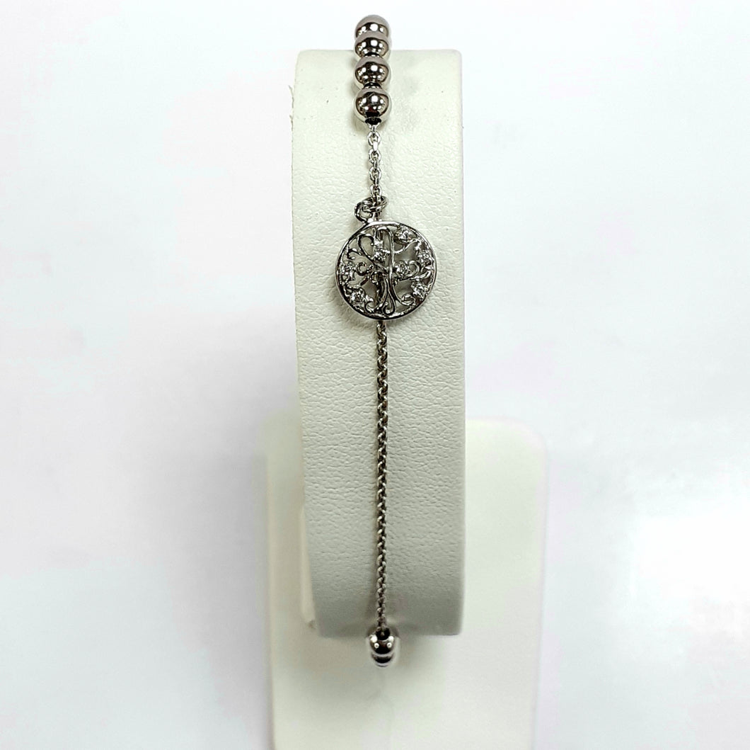 Silver Hallmarked 925 Ladies Bracelet - Product Code - VX158