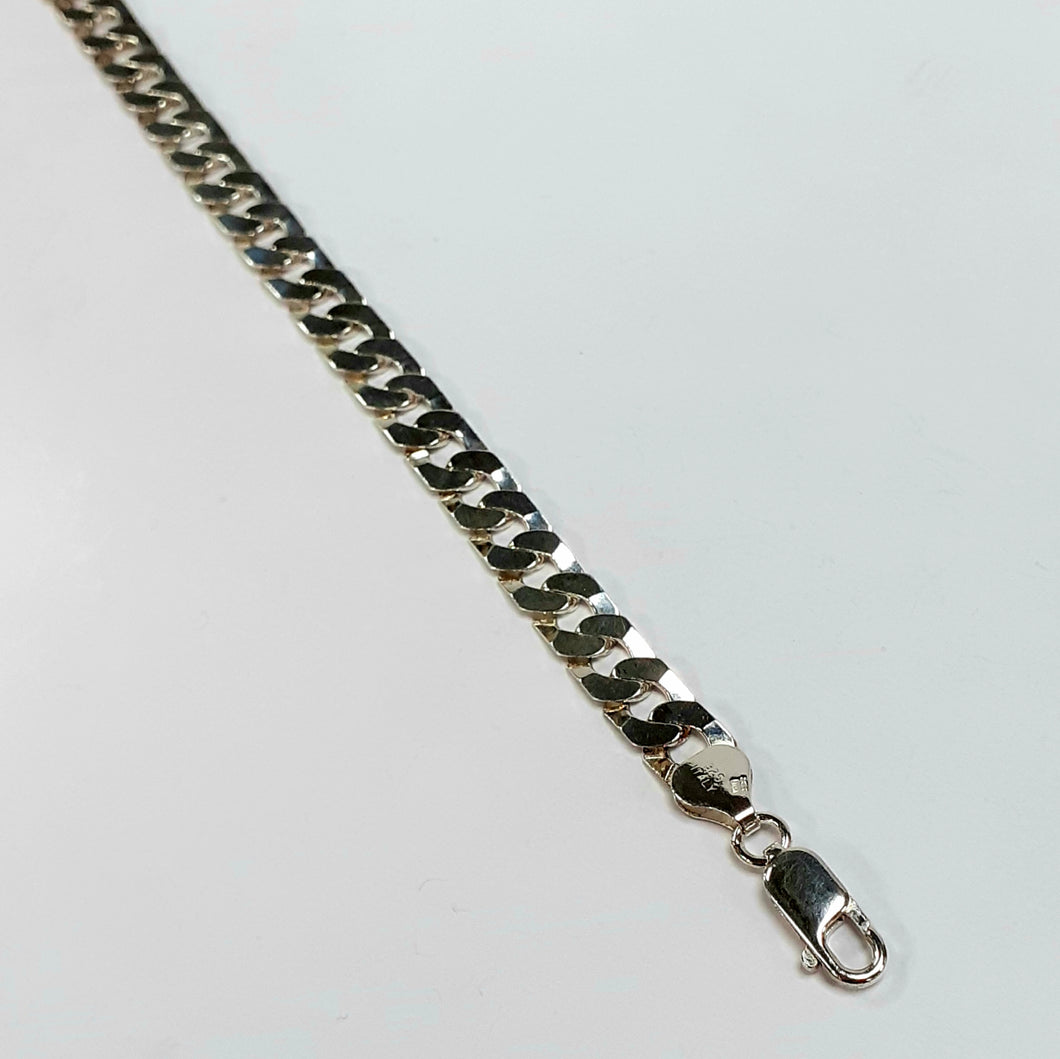 Silver Hallmarked 925 Gentlemans Bracelet - Product Code - VX585