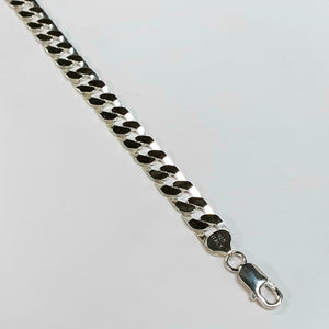 Silver Hallmarked 925 Gentlemans Bracelet - Product Code - VX153
