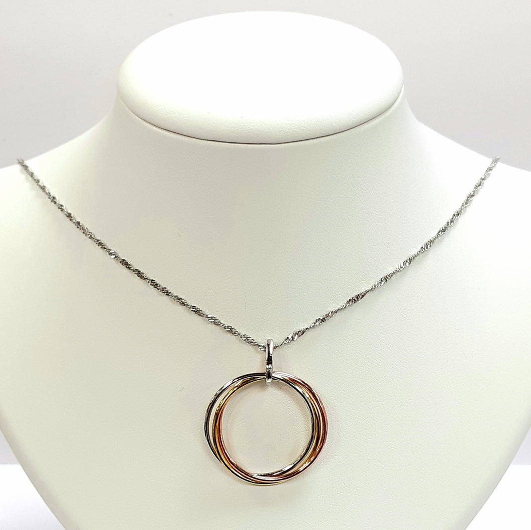 Silver Hallmarked 925 Pendant & Chain- Product Code - I599 & J551