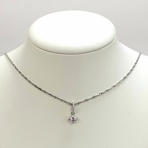 Silver Hallmarked 925 Pendant & Chain- Product Code - I502 & J475