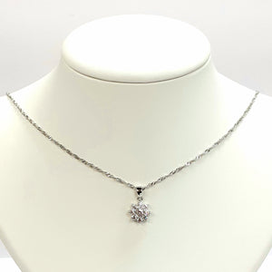 Silver Hallmarked 925 Pendant & Chain- Product Code - F169 & J551