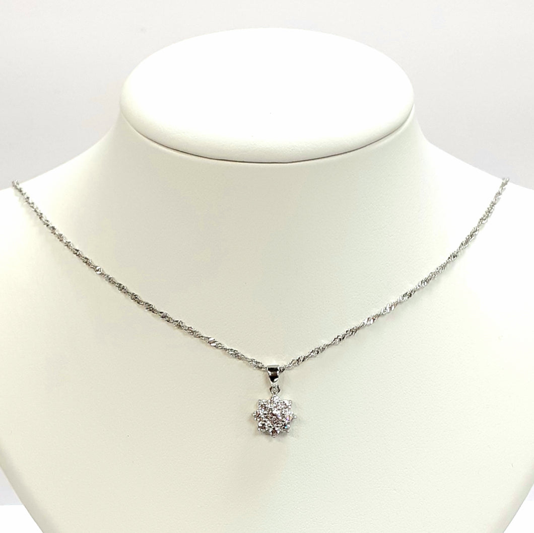 Silver Hallmarked 925 Pendant & Chain- Product Code - F169 & J551
