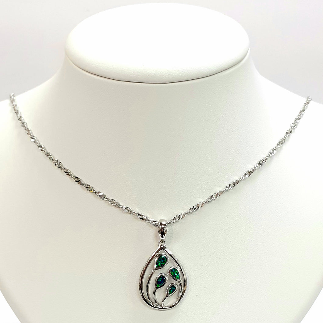 Silver Hallmarked 925 Pendant & Chain- Product Code - C667 & J476