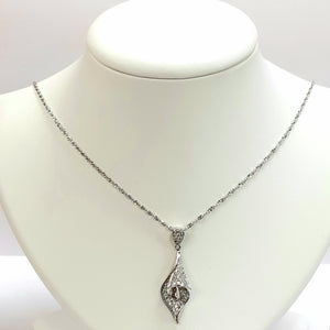 Silver Hallmarked 925 Pendant & Chain- Product Code - J276 & P68