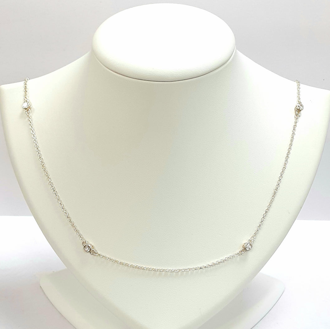 Silver Hallmarked 925 Pendant & Chain - Product Code - VX740