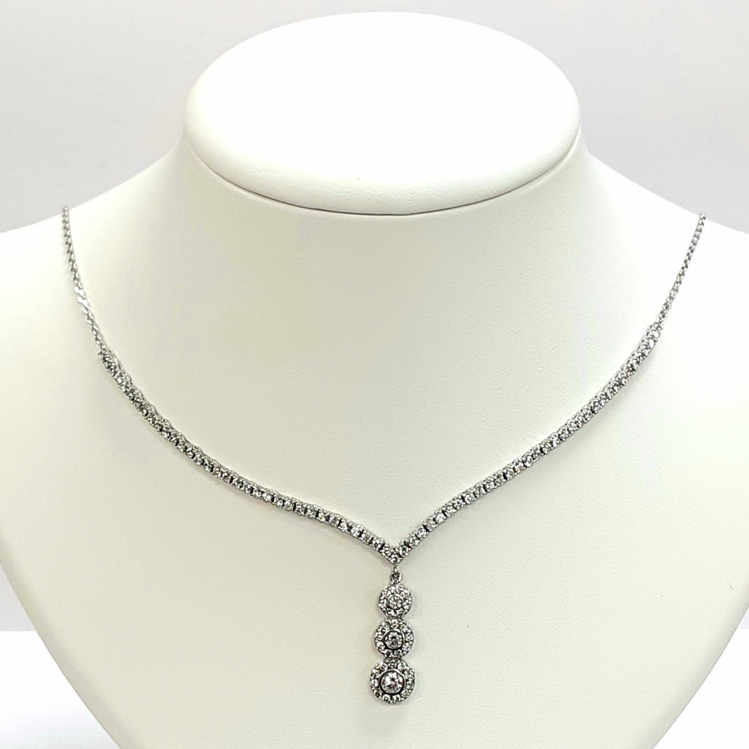 Silver Hallmarked 925 Necklet - Product Code - C707