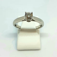 Load image into Gallery viewer, 9ct White Gold Diamond Solitaire Ring - Product Code - G604
