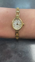 Load and play video in Gallery viewer, Accurist Diamond &amp; Hallmarked Gold Watch - 4/352
