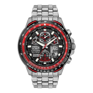 GENTS ECO-DRIVE RED ARROWS TITANIUM -Product Code - JY8110-51E