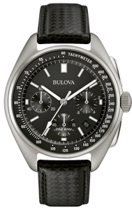 Bulova Men's Quartz Lunar Pilot Strap Watch - Product Code - 96B251